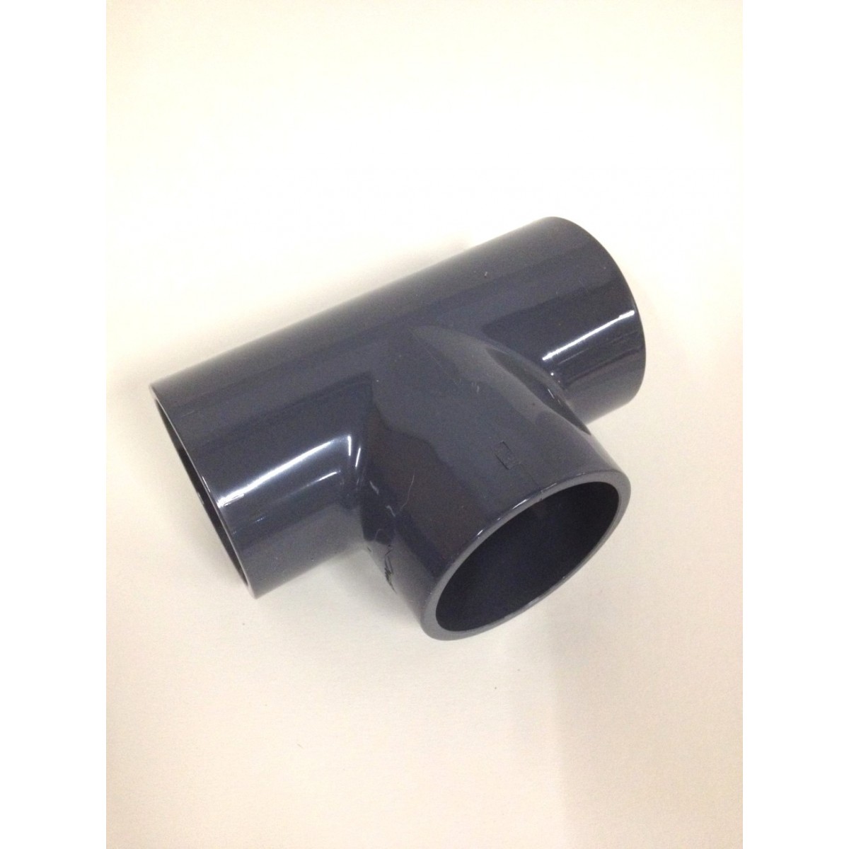 H2O Zentrum PVC TStück (90°) 63 mm