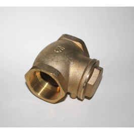 Rückschlagklappe 1 1/2'' IG, Messing