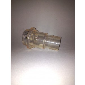 Schlauchtülle Transparent 38 mm x 1 1/2''