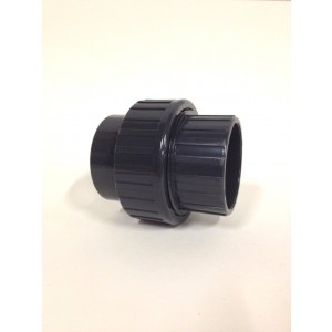 PVC Verschraubung 50 mm mit Klebemuffe