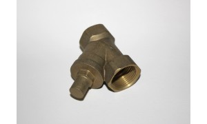 Messing Rückschlagventil (Schrägsitzform) 1'' IG