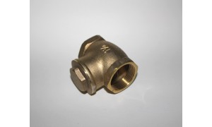 Rückschlagklappe 1 1/4'' IG, Messing