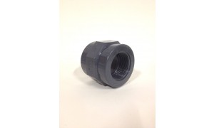 PVC Gewindemuffe 50 mm x 1 1/4''