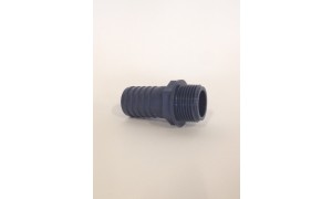 PVC Schlauchtülle 30 mm x 1'' AG