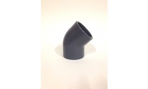 PVC Winkel 45° 50mm