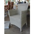 Geflecht-Sessel ohne Kissen